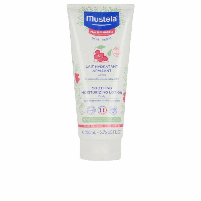 Mustela Leche Corporal Hidratante Confort para Bebés y Niños Piel Muy Sensible 97% Natural Vegana 200 ml Mustela Leche Corporal Hidratante Confort para Bebés y Niños Piel Muy Sensible 97% Natural Vegana 200 ml
