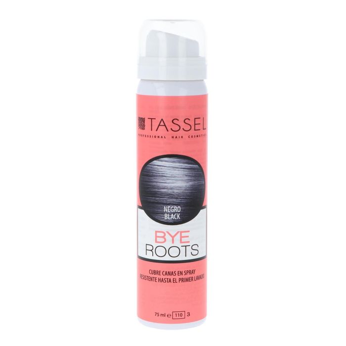 EUROSTIL Tassel bye roots cubrecanas negro spray 1un vaporizador EUROSTIL Tassel bye roots cubrecanas negro spray 1un vaporizador