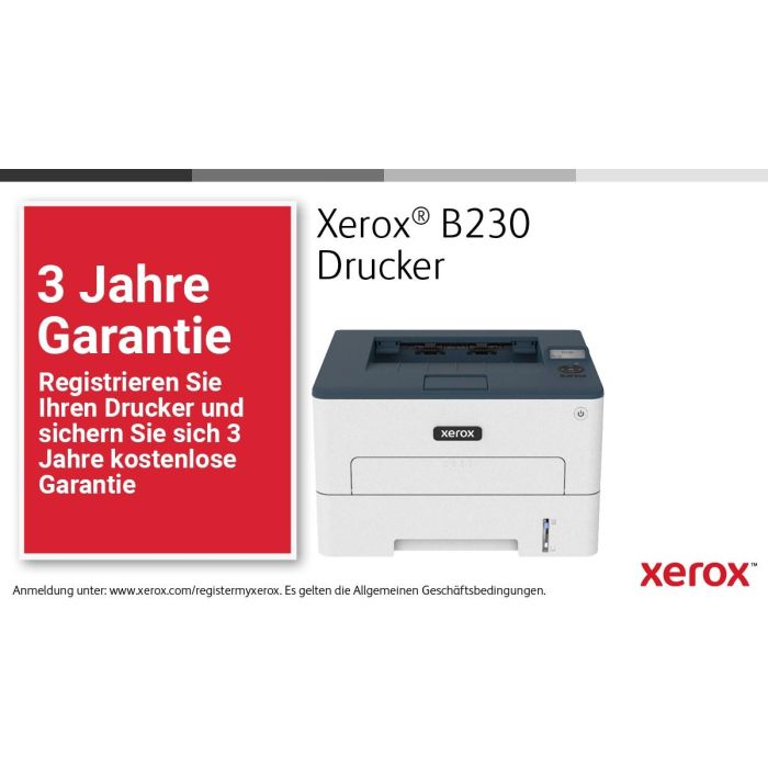 XEROX Impresora Laser Monocromo B230V_DNI/B230V_DNI 10 XEROX Impresora Laser Monocromo B230V_DNI/B230V_DNI 10