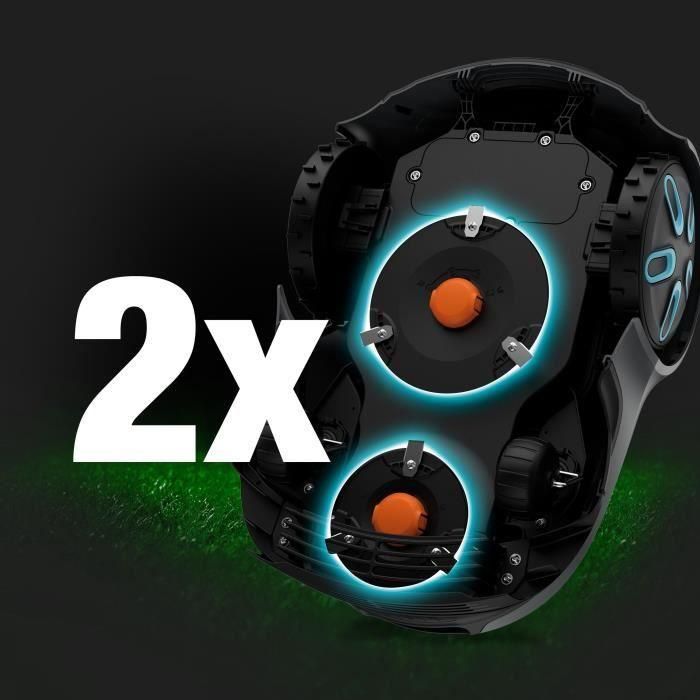 Robot cortacésped - GARDENA - Smart SILENO max 1200 - Superficie 1200 m² - DuoConnect - Bluetooth - Corte de bordes 2 Robot cortacésped - GARDENA - Smart SILENO max 1200 - Superficie 1200 m² - DuoConnect - Bluetooth - Corte de bordes 2