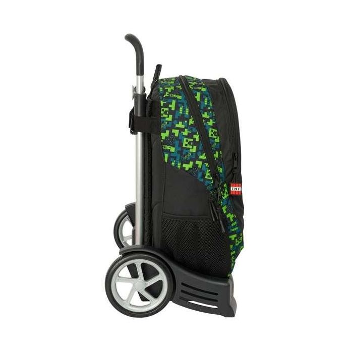 Safta Mod. 665 Mochila Con Carro Evolution Minecraft Tnt 440x320x160 mm 2