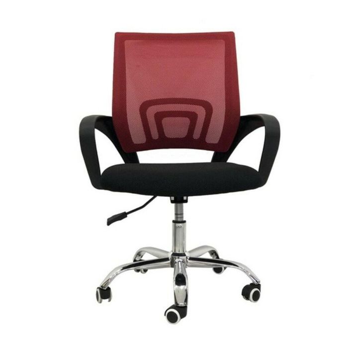 Sillón de Oficina Versa Negro Rojo Multicolor 51 x 58 cm 0 Sillón de Oficina Versa Negro Rojo Multicolor 51 x 58 cm 0