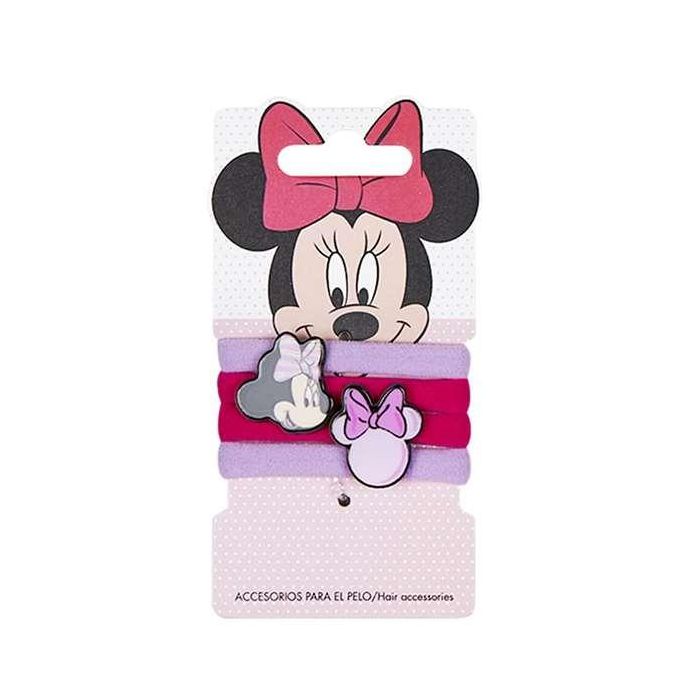 Accesorios pelo coletero 4 piezas minnie 8.5 x 13.0 x 1.0 cm