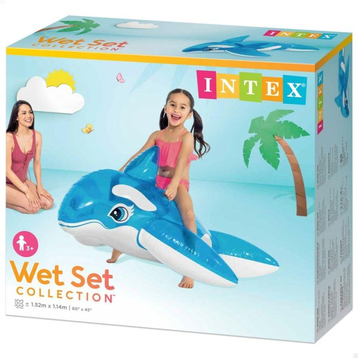 Figura Hinchable para Piscina Intex Ballena 152 x 114 cm (6 Unidades) 2