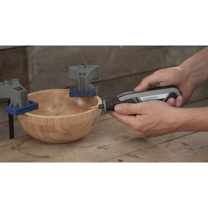 Dremel Max 117 Juego de 2 Cortadores de Acero de Alta Velocidad Recubiertos con TiN, Punta Redonda Ø 6,4 mm, 2x Más Durabilidad 2