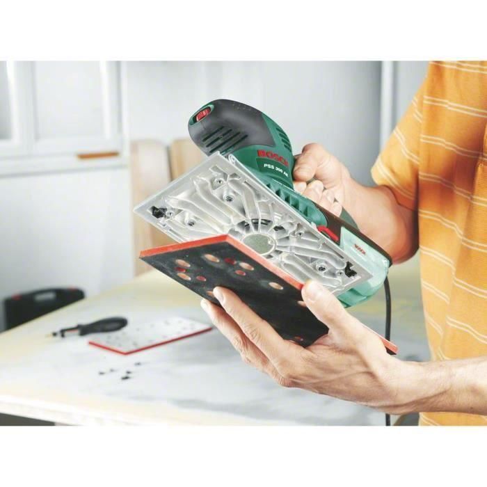 Bosch PSS 300 AE Lijadora orbital de microfiltro 3 Bosch PSS 300 AE Lijadora orbital de microfiltro 3