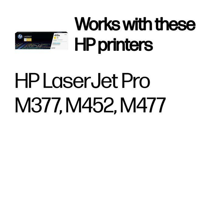 HP LaserJet M452dn/M377/410A/M477 Toner Amarillo 1