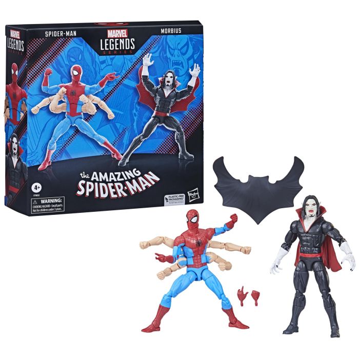 Pack 2 Figuras Spiderman Y Morbius F7052 Hasbro 5 Pack 2 Figuras Spiderman Y Morbius F7052 Hasbro 5