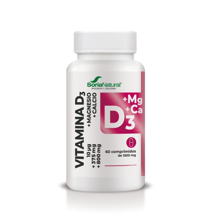Vitamina D3+Magnesio+Calcio Liberación Sostenida