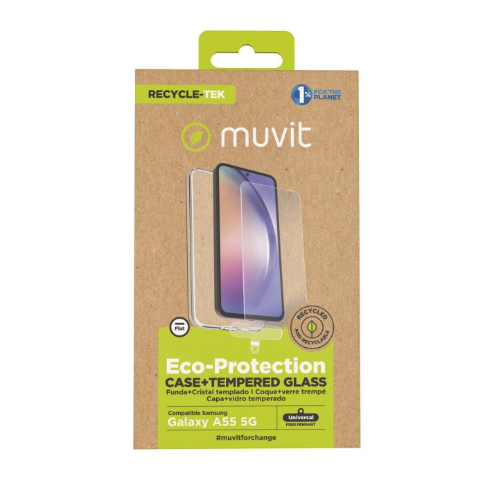 Funda y Protector para Móvil Muvit for Change Galaxy A55 5G Samsung Galaxy A56 0 Funda y Protector para Móvil Muvit for Change Galaxy A55 5G Samsung Galaxy A56 0