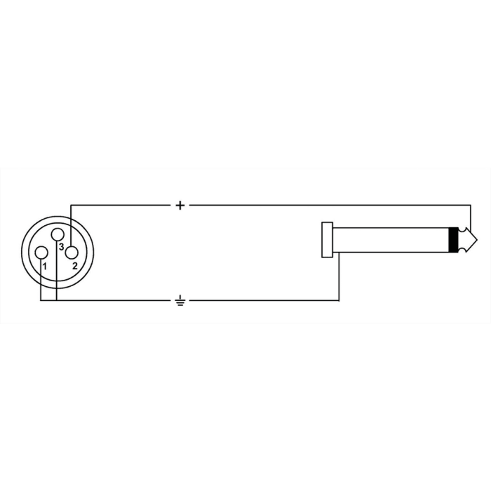 Cable De Audio Jack Mono/Xlr Hembra De 5 M 1 Cable De Audio Jack Mono/Xlr Hembra De 5 M 1
