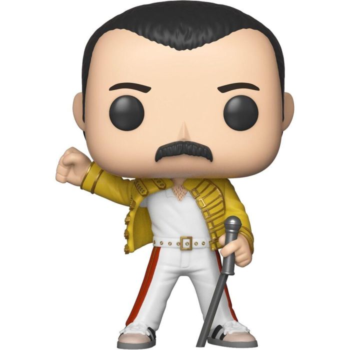 Funko Pop Queen Freddy Mercury Wembley 1986 - Figura de Vinilo de 9 cm con Caja Original 2 Funko Pop Queen Freddy Mercury Wembley 1986 - Figura de Vinilo de 9 cm con Caja Original 2