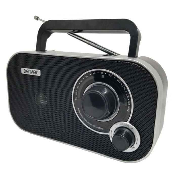 Radio Transistor Denver Electronics TR-51 Black Sintonizador AM/FM Negro Radio Transistor Denver Electronics TR-51 Black Sintonizador AM/FM Negro