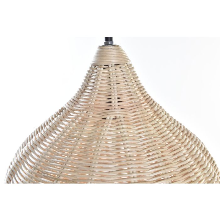 DKD Home Decor Lámpara de Techo Balines de Ratán Natural - Colgante Decorativa - Casquillo E27, Potencia Máx. 50W, Dimensiones 40x51x40 cm 3 DKD Home Decor Lámpara de Techo Balines de Ratán Natural - Colgante Decorativa - Casquillo E27, Potencia Máx. 50W, Dimensiones 40x51x40 cm 3