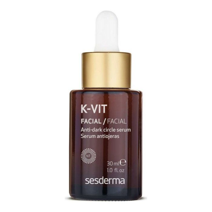 Sesderma K-VIT Sérum Antiojeras y Bolsas de Ojos para Contorno de Ojos, Previene y Corrige Ojeras, 30 ml
