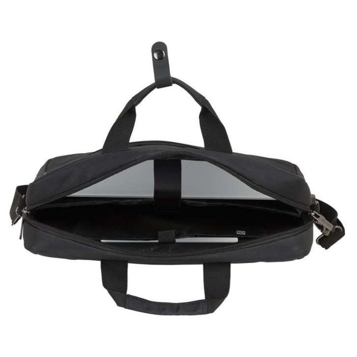 Safta Maletín para Portátil 15,6" Business 41x90x33cm Negro Nylon Gucci 900D + Piel PVC