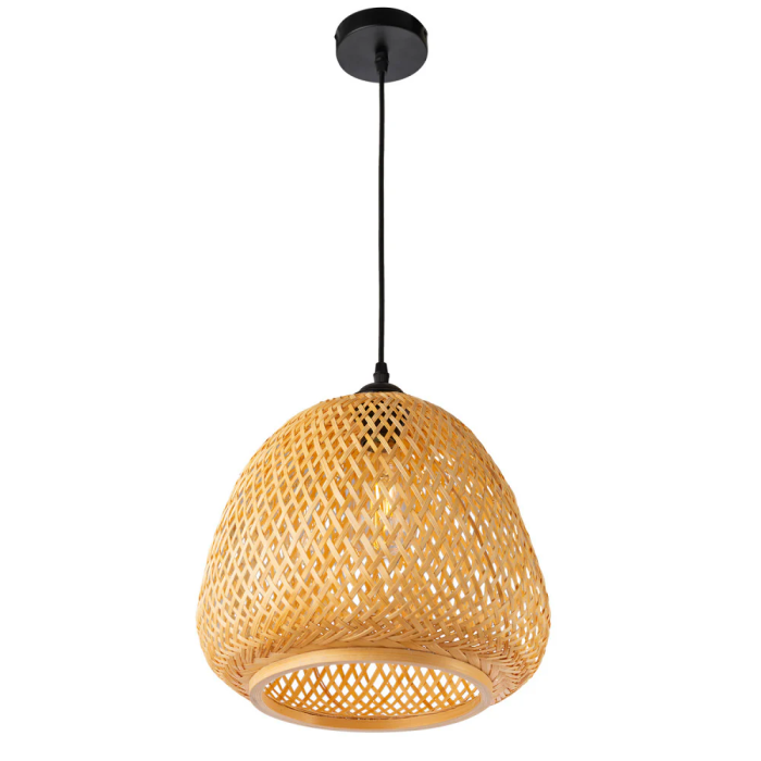 Lámpara Colgante Albacete Ratán Boho-Chic [SKD-P80119] 5