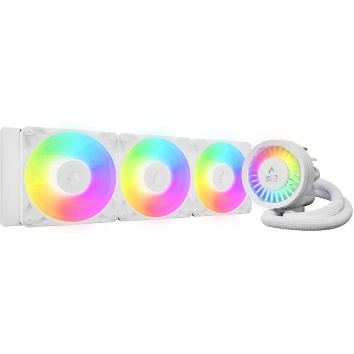 ARCTIC Liquid Freezer III PRO 360 ARGB White Kit Refrigeración Líquida CPU 12cm Compatible Intel LGA1851/1700, AMD AM4/AM5