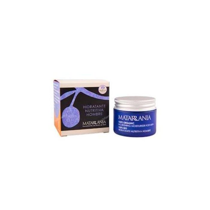 MATARRANIA Hidratante Nutritiva Regeneradora Hombre 30ml Bio Piel Elástica y Suave con Limón y Patchoulí