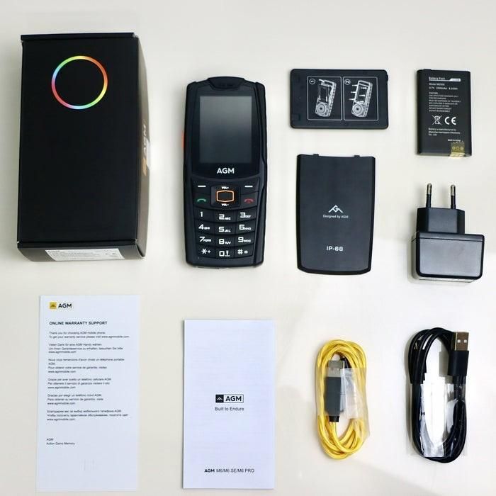AGM MOBILE M6 Bartype (4G) Rugged ohne Netzteil 9