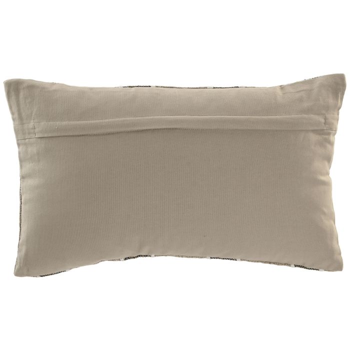 Cojin Tradicional DKD Home Decor Gris Claro 30 x 50 cm (2 Unidades) 2