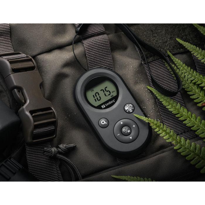 Sandberg Radio Pocket FM AM Recargable con Auriculares para Exterior y Emergencia 7