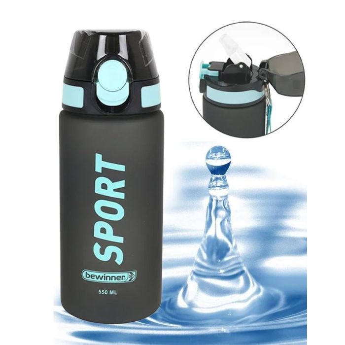 Botella de Agua Sport 550 ml - Bewinner (12 Unidades) 3 Botella de Agua Sport 550 ml - Bewinner (12 Unidades) 3