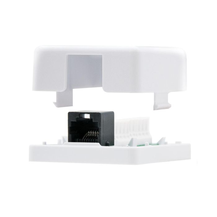 Nanocable Roseta de Superficie Cat.6 UTP 1 Toma Blanca - Modelo 10.21.1501 2