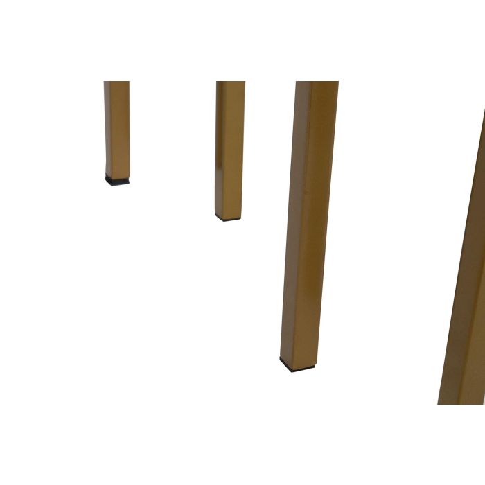 DKD Home Decor Consola Gris Moderno Metal Aluminio 109.5x37.5x80 cm Set de 3 3