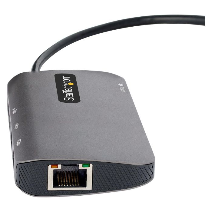 Hub USB Startech 127B-USBC-MULTIPORT Gris Hub USB Startech 127B-USBC-MULTIPORT Gris