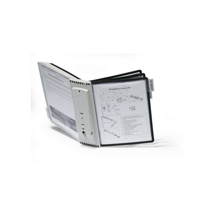 Carpeta Fundas (Tarifario) Sherpa Wall 10 De Pared A4 10 F. Sherpa (5 Rojas Y 5 Negras)