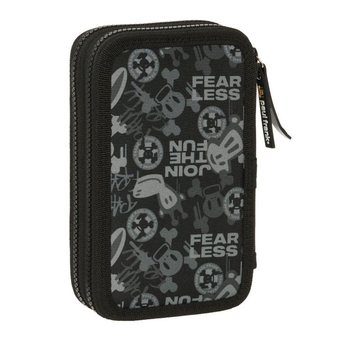 Plumier Doble Paul Frank Join the fun Negro 12.5 x 19.5 x 4 cm (28 piezas) 1 Plumier Doble Paul Frank Join the fun Negro 12.5 x 19.5 x 4 cm (28 piezas) 1