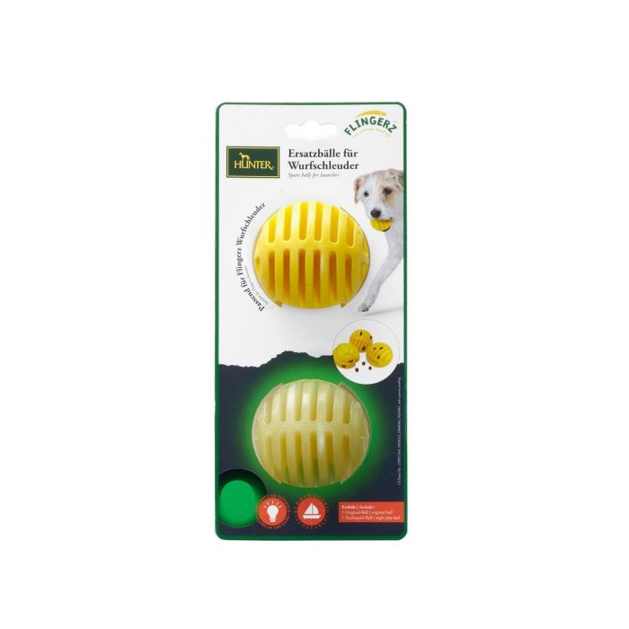 Juguete para perros Hunter Amarillo Goma 2 Juguete para perros Hunter Amarillo Goma 2