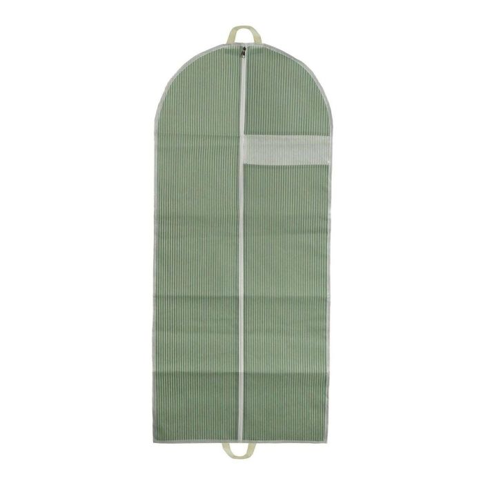 Funda para Traje Versa Rayas Verde 135 x 60 cm 0 Funda para Traje Versa Rayas Verde 135 x 60 cm 0
