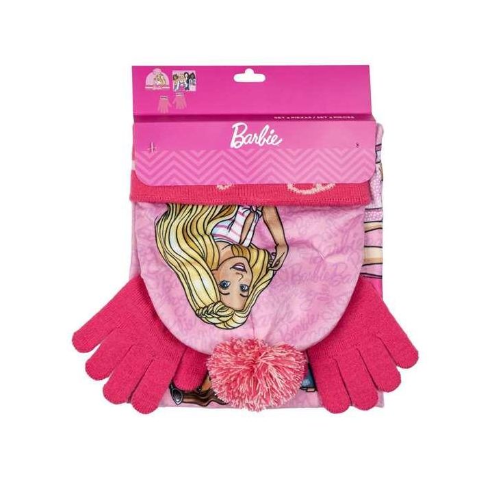 Gorro Infantil Barbie Rosa (Talla única) 5