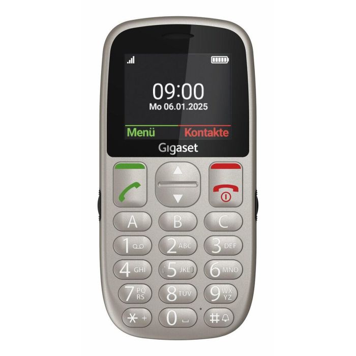 Gigaset GL395 Teléfono móvil para personas mayores Dual SIM, 2.2", Gris Plata (Titanium Silver) 0 Gigaset GL395 Teléfono móvil para personas mayores Dual SIM, 2.2", Gris Plata (Titanium Silver) 0