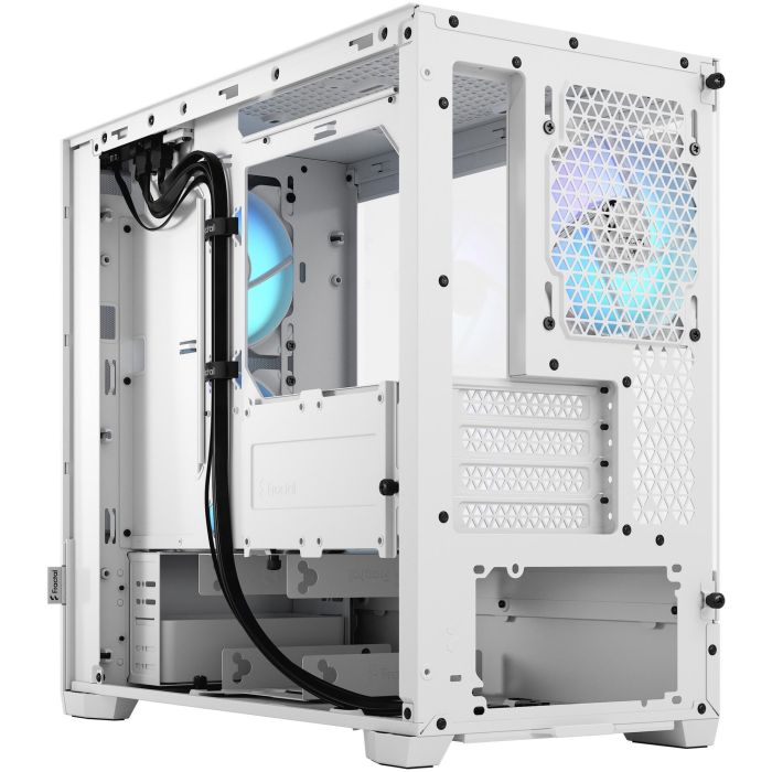 Fractal Design Pop Mini Air RGB TG Clear White Caja PC Mini Tower Blanca con Ventana y RGB 9
