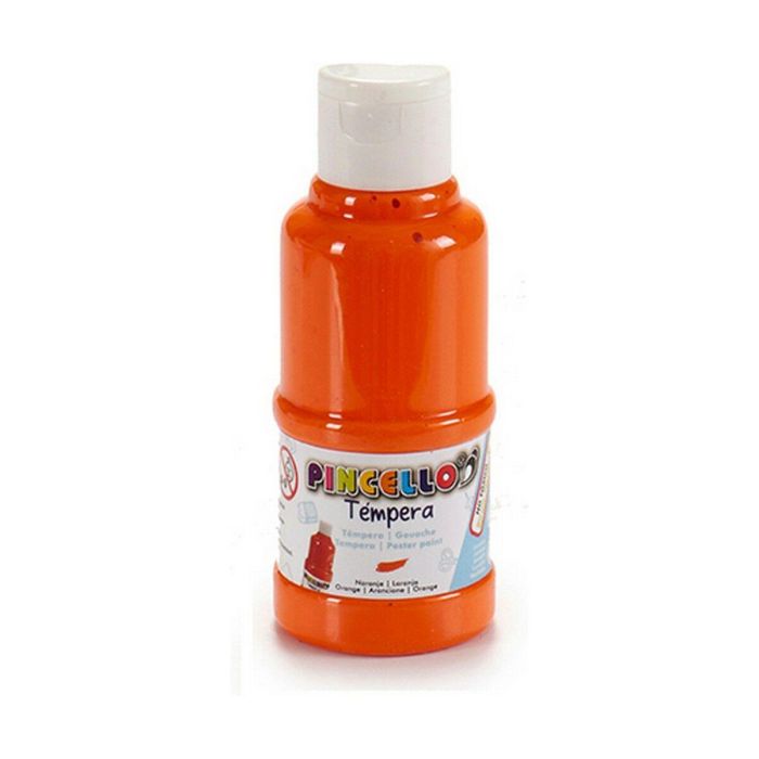 Témpera Pincello Naranja 120 ml