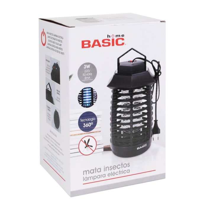 Basic Home Mata Insectos Eléctrico 3W, 16x14x24 cm (8 Unidades) 6