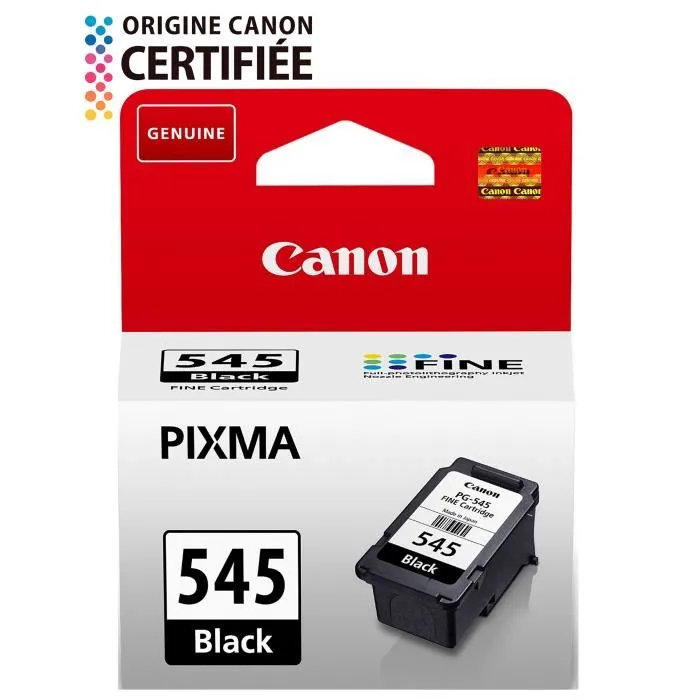 Canon PG-545 Cartucho de Tinta Negro para Canon Pixma Mg 2450-2550 (8ml)
