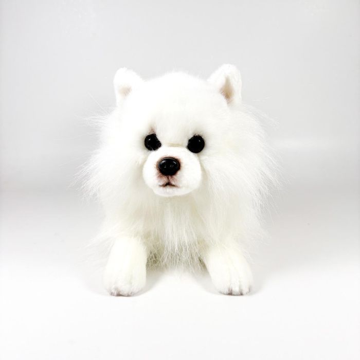 Peluche Pomerania Tumbado 25Cm 939D00294 Bocalan 2