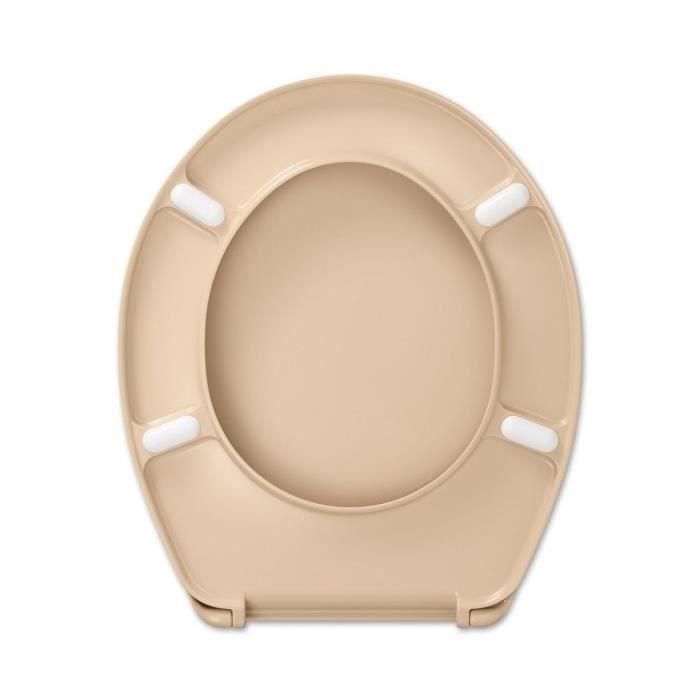 CEDO Tapa de inodoro Long Beach beige 46x38,3x4,9cm 1 CEDO Tapa de inodoro Long Beach beige 46x38,3x4,9cm 1