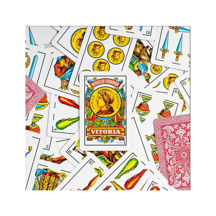 Fournier Baraja Española Nº 12/40 Cartas en Estuche de Celofán 3 Fournier Baraja Española Nº 12/40 Cartas en Estuche de Celofán 3