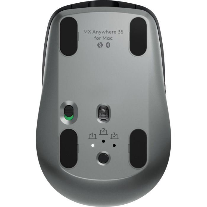 Logitech MX Anywhere 3S EMEA28-935 para Mac, Ratón Inalámbrico con Bluetooth, Sensor Laser 8000 DPI, Gris Espacial 6 Logitech MX Anywhere 3S EMEA28-935 para Mac, Ratón Inalámbrico con Bluetooth, Sensor Laser 8000 DPI, Gris Espacial 6