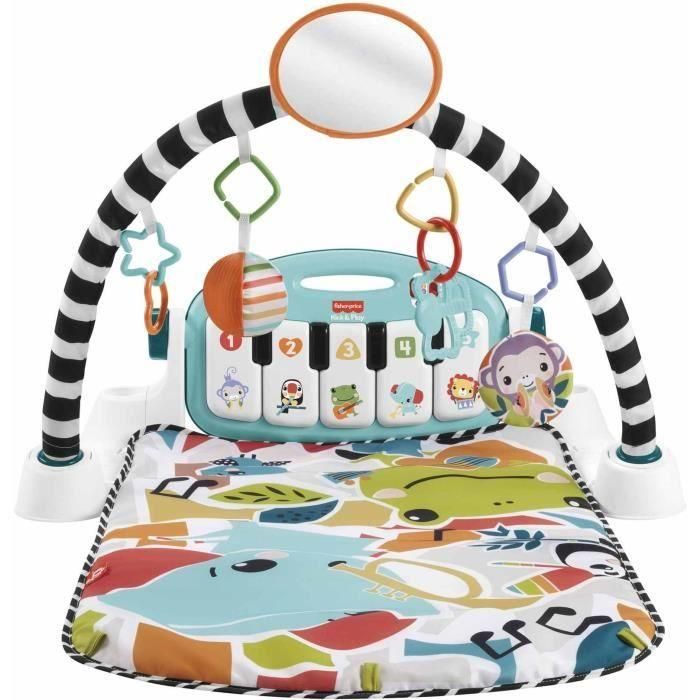 FISHER-PRICE Tapete piano - Tapete de actividades con despertar musical - Fisher-Price - HWY56