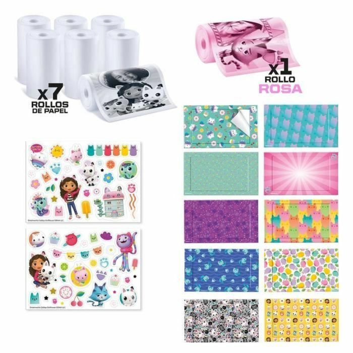 Canal Toys CTGAB006 Recambio para Cámara Instantánea Gabby y la Casa Mágica para Fotos, Selfies y Vídeos 3 Canal Toys CTGAB006 Recambio para Cámara Instantánea Gabby y la Casa Mágica para Fotos, Selfies y Vídeos 3