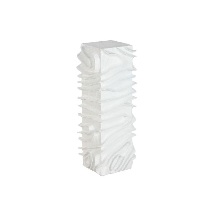 Pedestal Home ESPRIT Blanco Madera MDF Moderno 29 x 29 x 80 cm