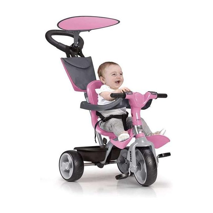 Feber Triciclo Baby Plus Music Rosa 91,2x98,3x51,5 cm 1
