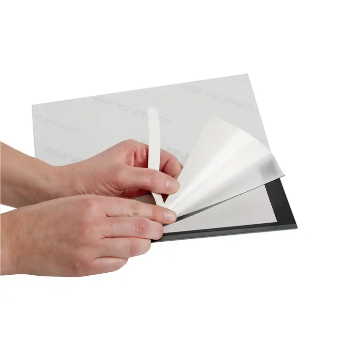 Q-connect Marco Porta Anuncios Magnético DIN A4 Adhesivo Removible, Negro, Pack 2 Unidades 3