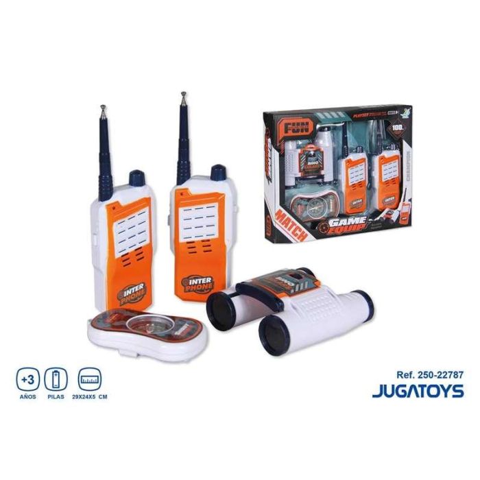 Walkie talkie 100 metros con prismaticos y brujula 29x24x5 cm 1 Walkie talkie 100 metros con prismaticos y brujula 29x24x5 cm 1